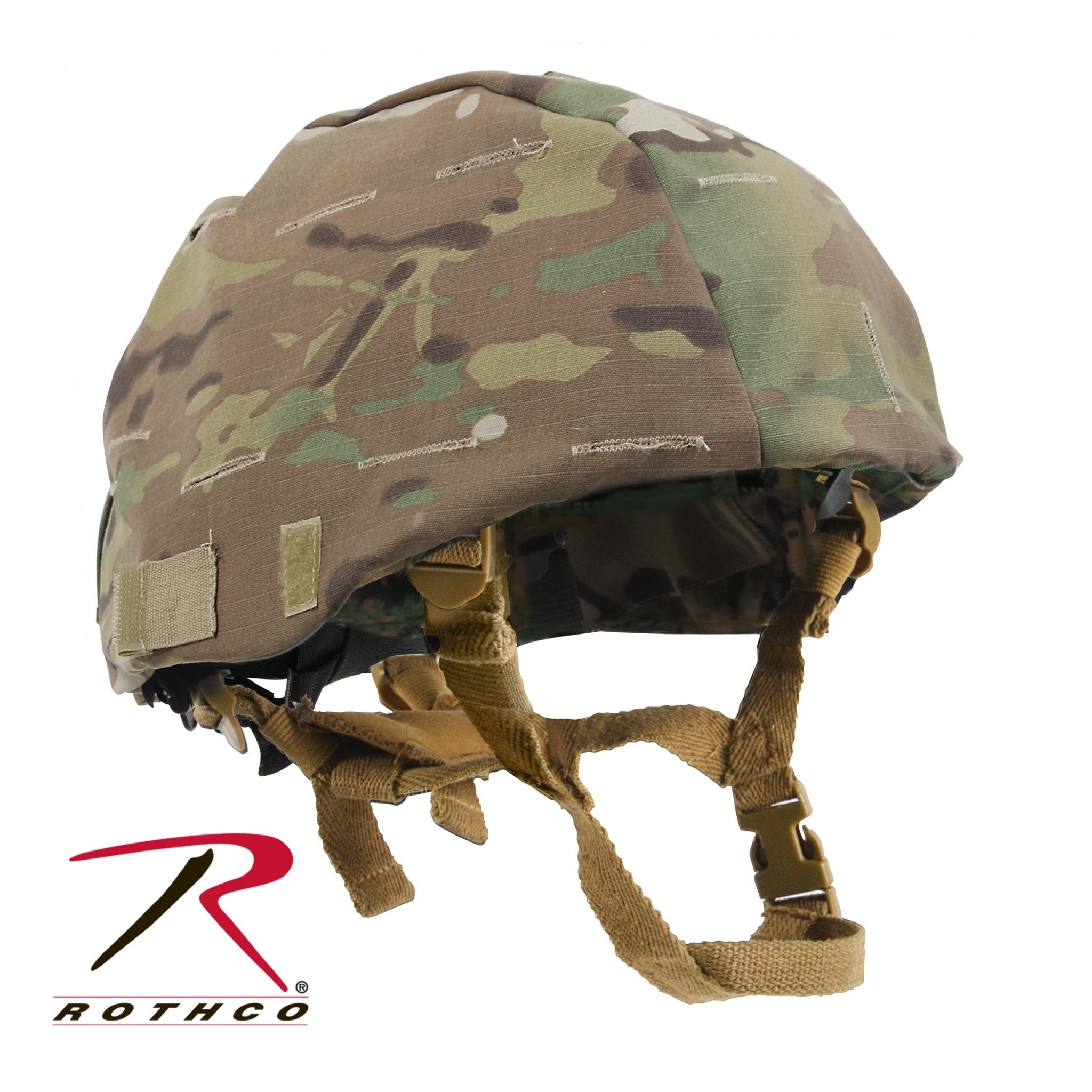 Rothco G.I. Type Camouflage MICH Helmet Cover MultiCam Size L / XL - Get Tight Gear