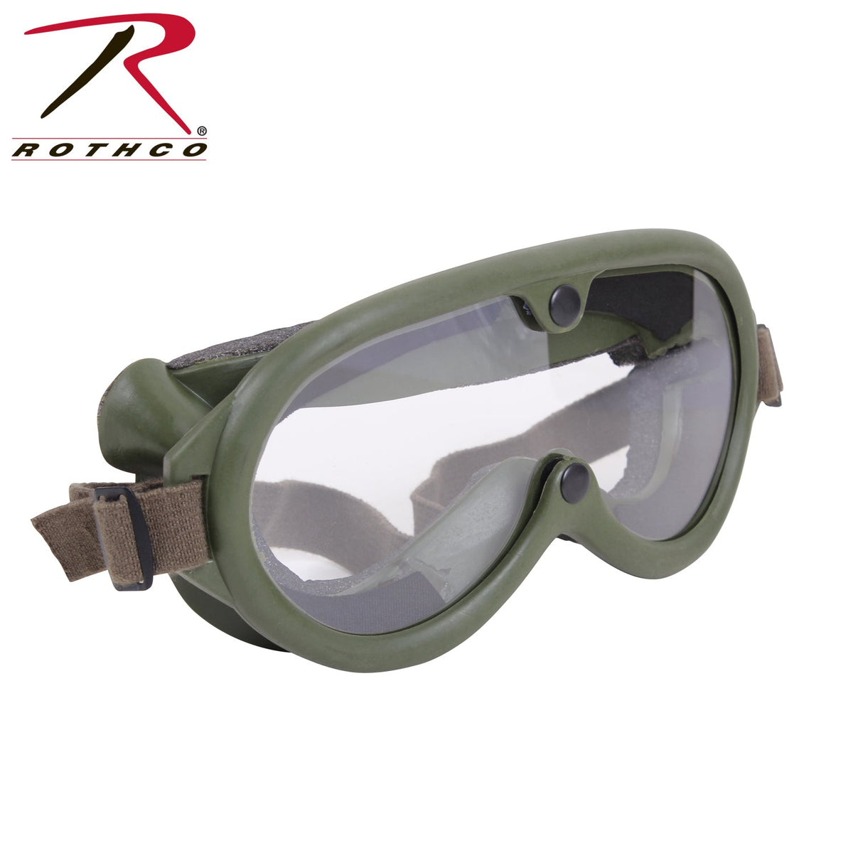 Rothco G.I. Type Sun, Wind & Dust Goggles Olive Drab - Get Tight Gear