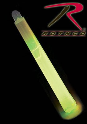 Rothco Glow In The Dark Chemical Lightsticks Green - Get Tight Gear