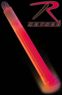 Rothco Glow In The Dark Chemical Lightsticks Red - Get Tight Gear