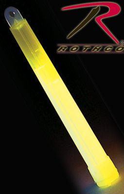 Rothco Glow In The Dark Chemical Lightsticks Yellow - Get Tight Gear