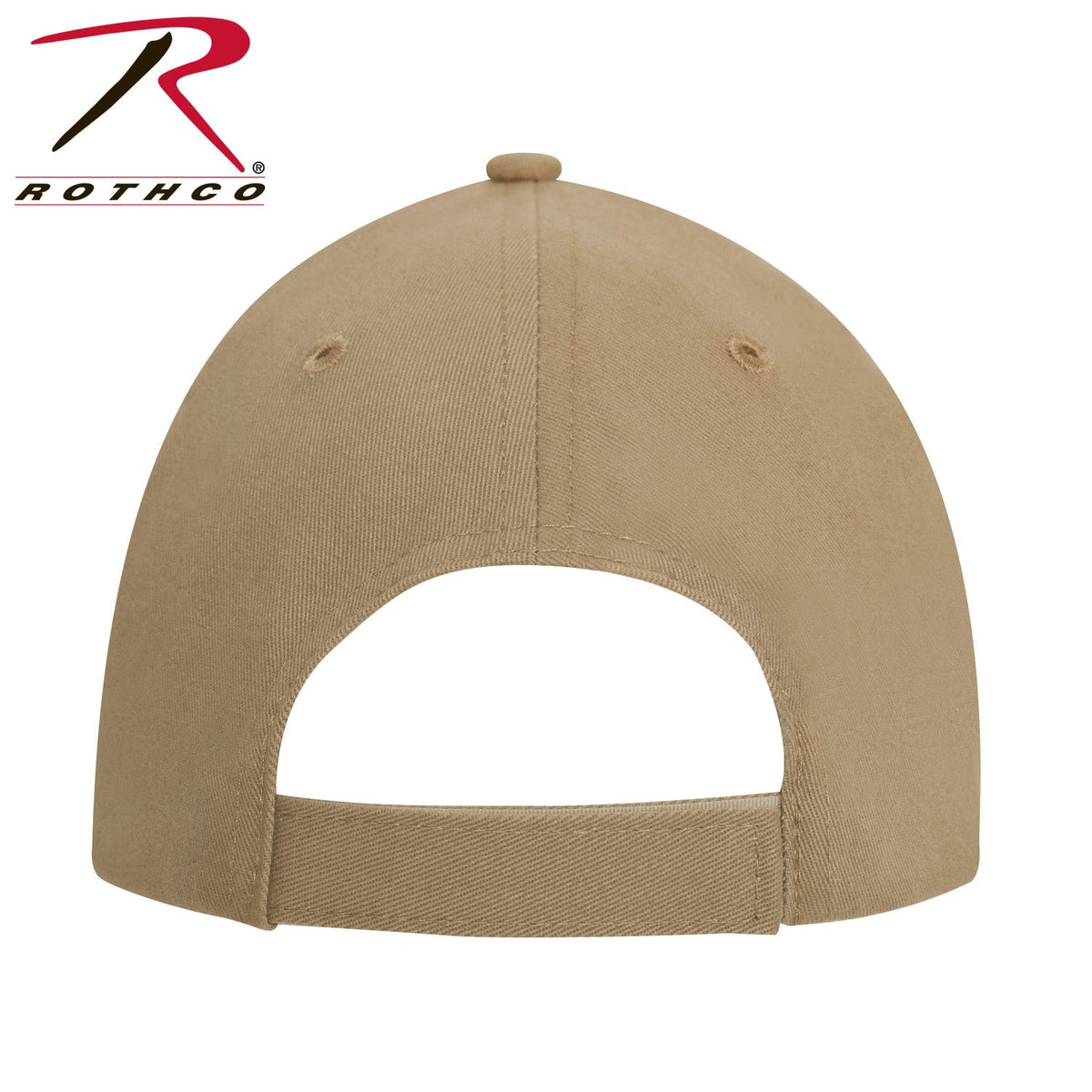 Rothco Hook & Loop U.S. Flag Low Profile Cap Coyote Brown Size One Size - Get Tight Gear