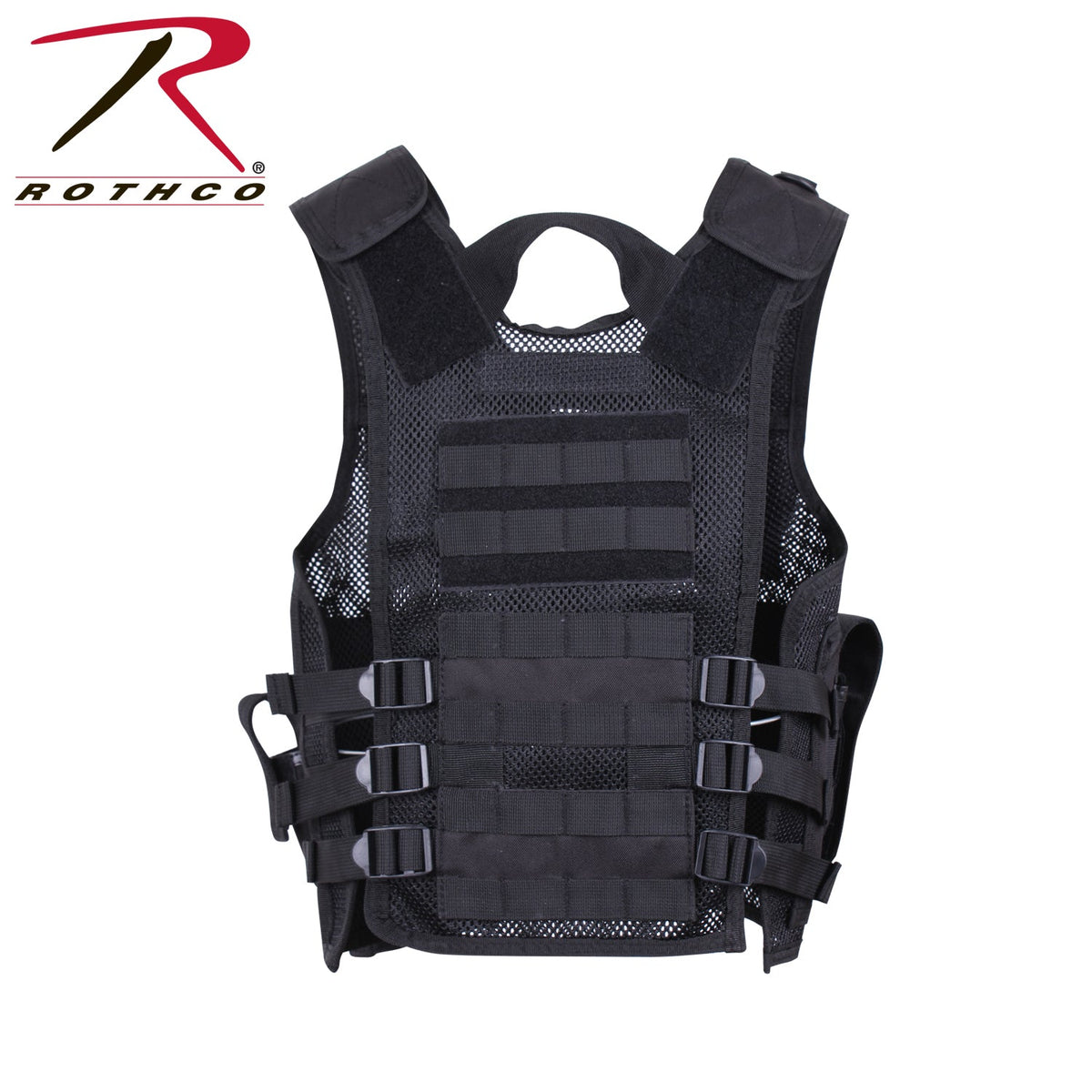 Rothco Kid's Tactical Cross Draw Vest Black - Get Tight Gear
