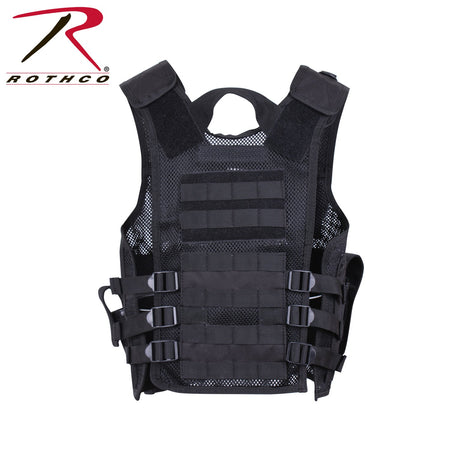 Rothco Kid's Tactical Cross Draw Vest Black - Get Tight Gear