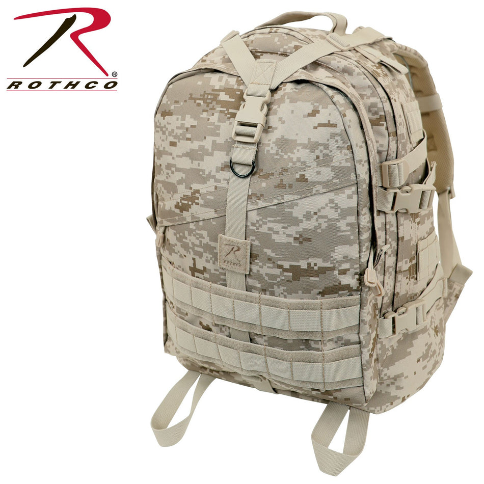 Rothco Large Camo Transport Pack Desert Digital Camo - Get Tight Gear
