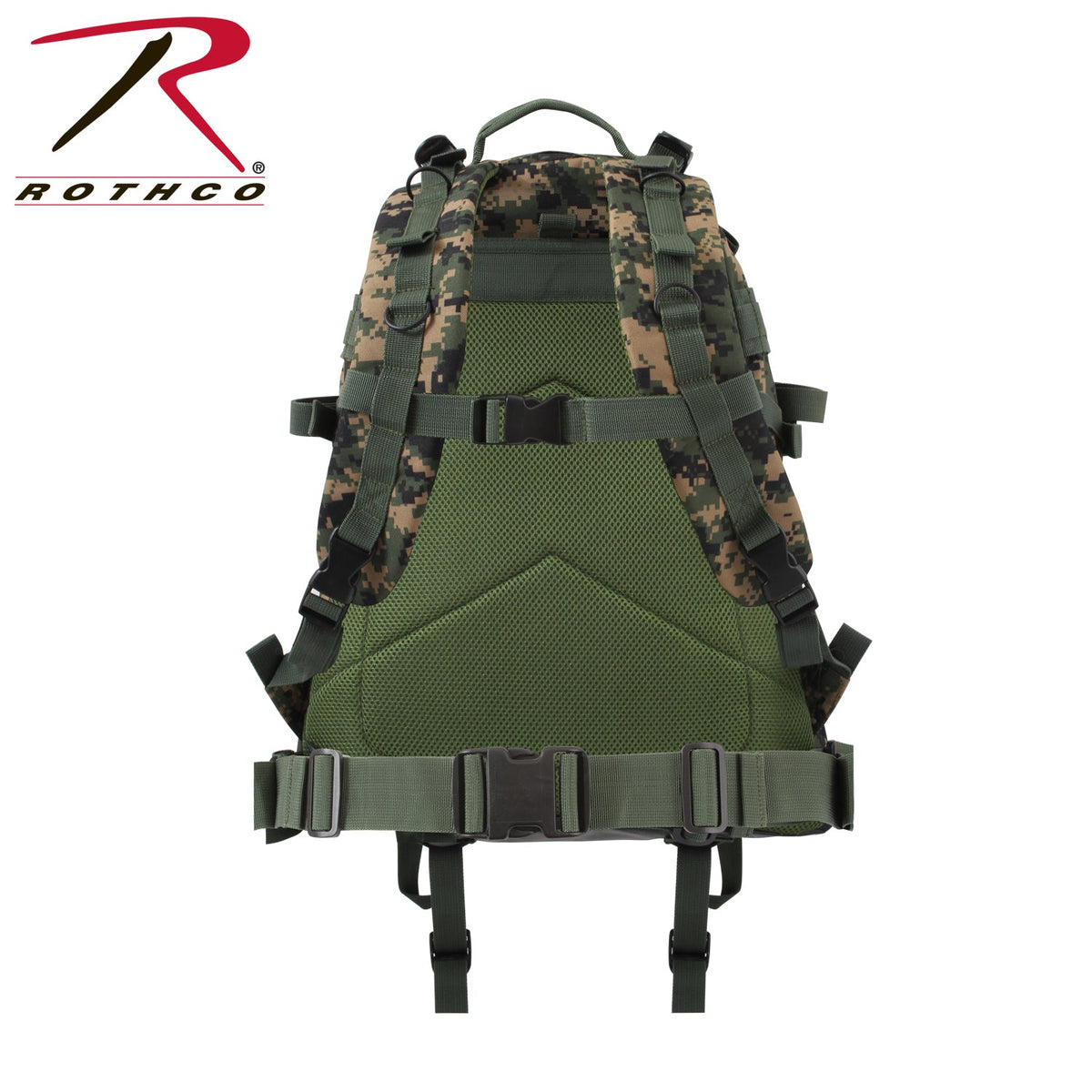 Rothco Large Camo Transport Pack Woodland Digital Camo - Get Tight Gear