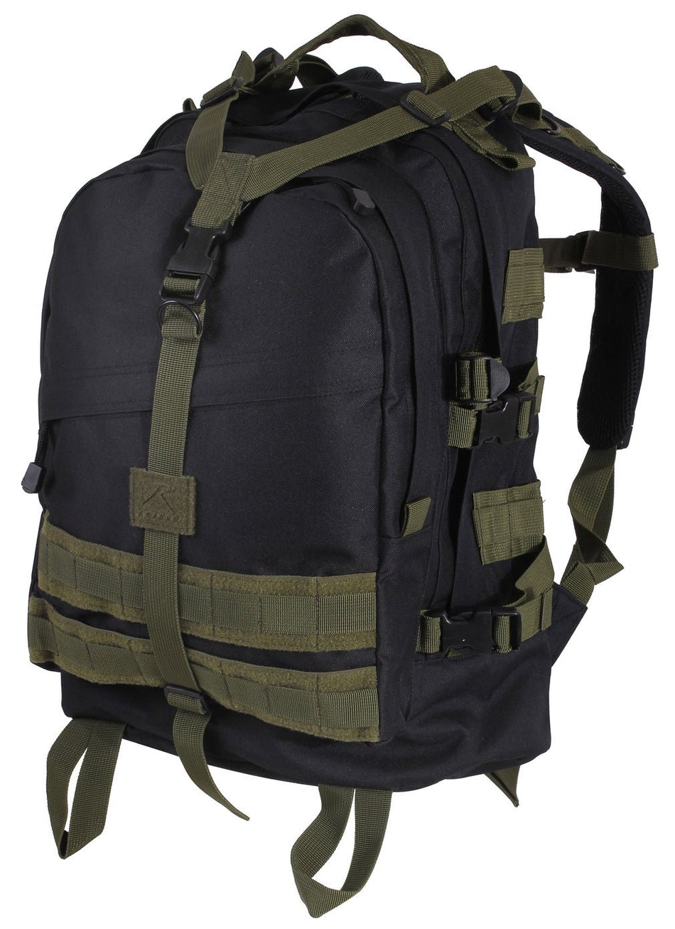 Rothco Large Transport Pack Black / Olive Drab - Get Tight Gear