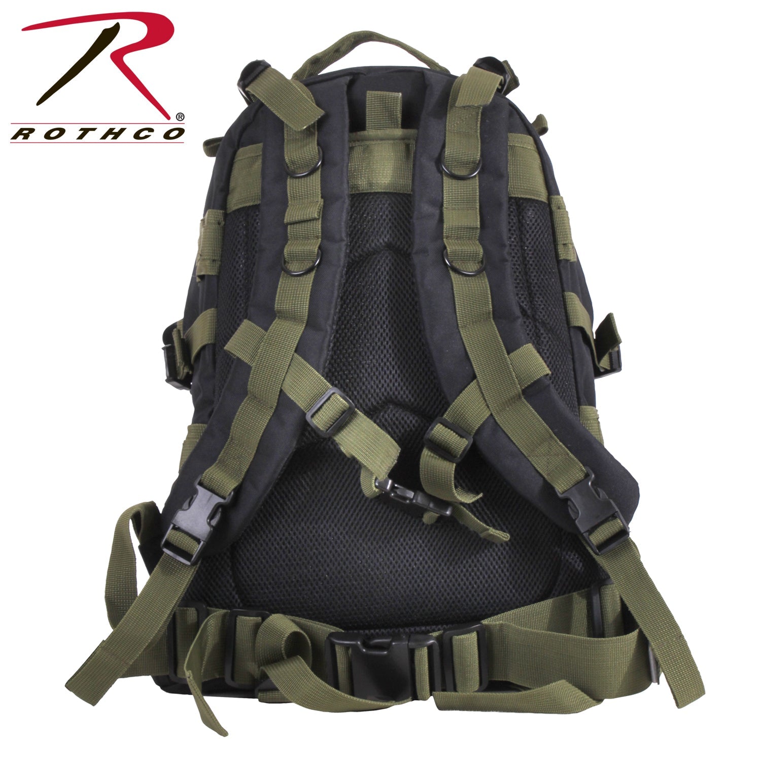 Rothco Large Transport Pack Black / Olive Drab - Get Tight Gear