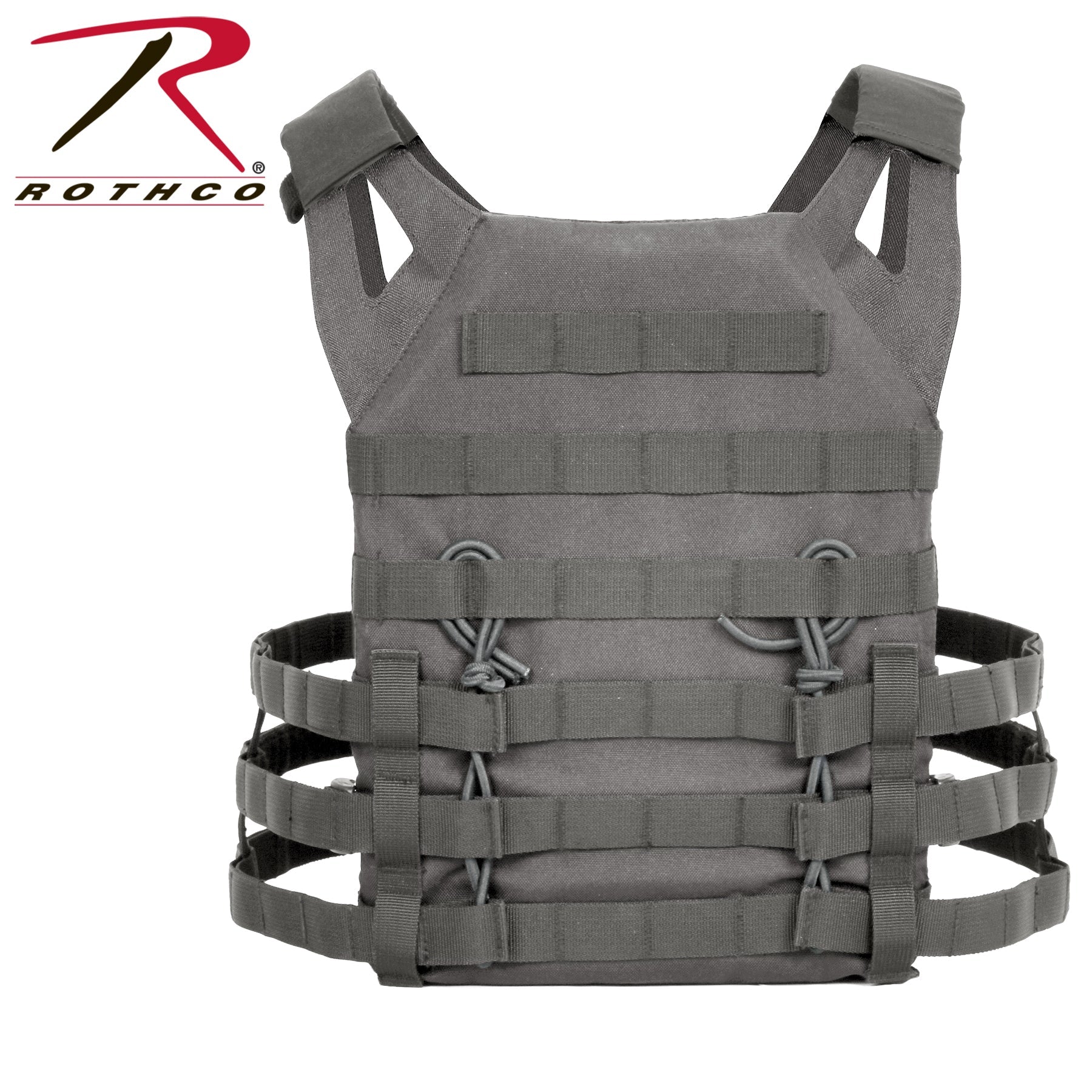 Rothco Lightweight Armor Plate Carrier Vest Grey Size 2XL / 3XL - Get Tight Gear