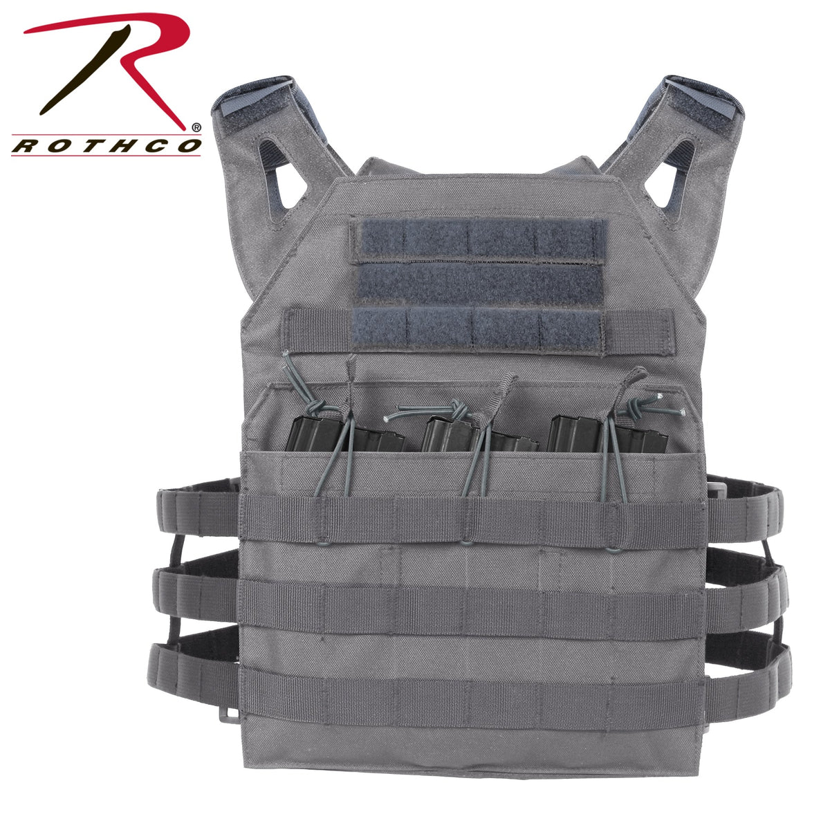 Rothco Lightweight Armor Plate Carrier Vest Grey Size 2XL / 3XL - Get Tight Gear