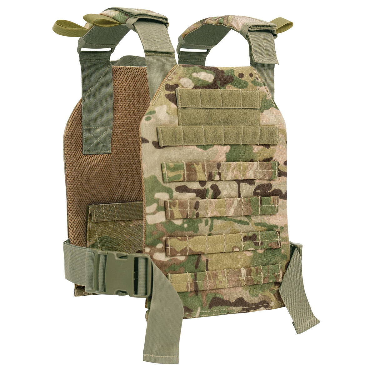Rothco Low Profile Plate Carrier Vest MultiCam Size 2XL / 3XL - Get Tight Gear