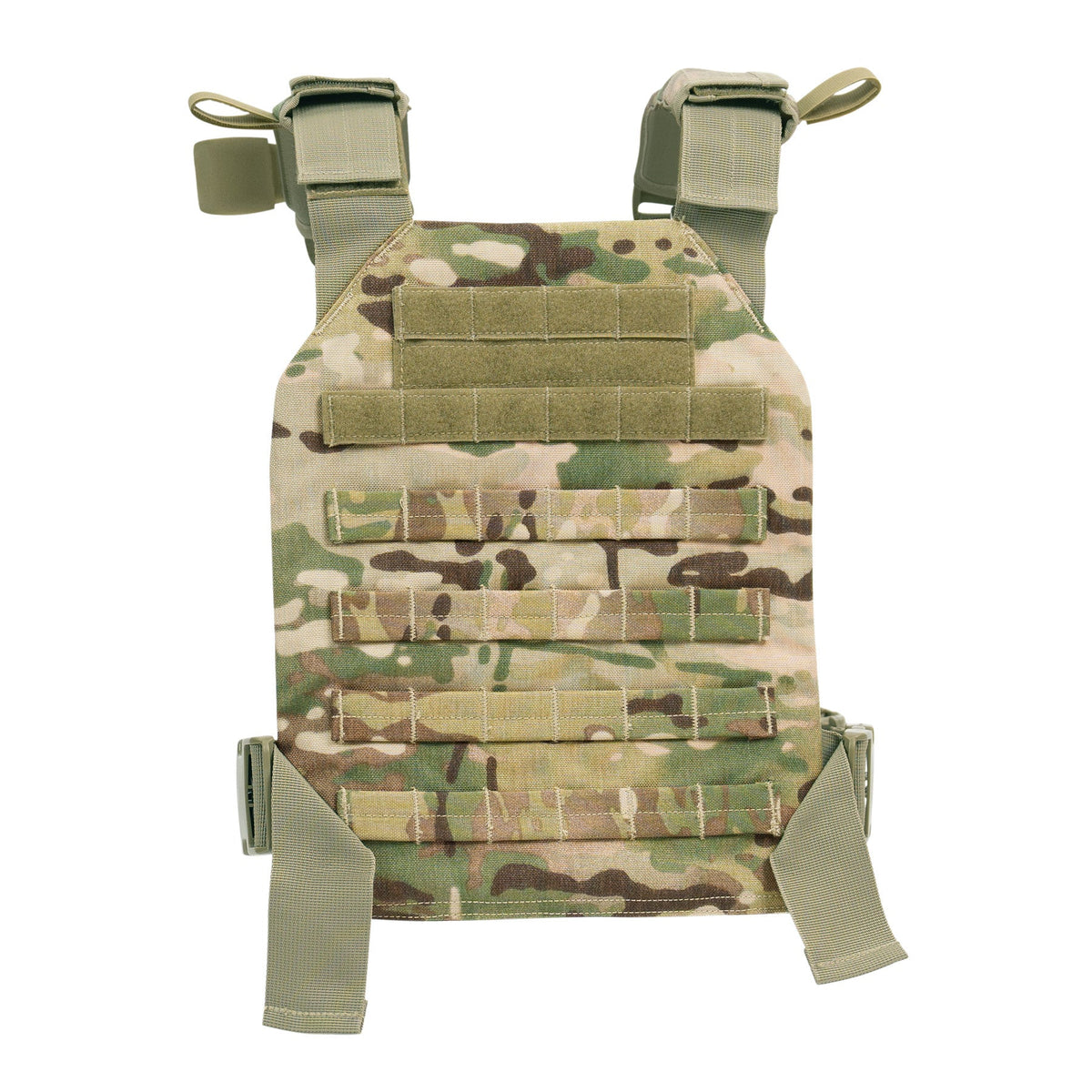 Rothco Low Profile Plate Carrier Vest MultiCam Size 2XL / 3XL - Get Tight Gear