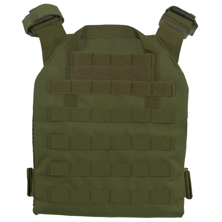 Rothco Low Profile Plate Carrier Vest Olive Drab Size Regular - Get Tight Gear