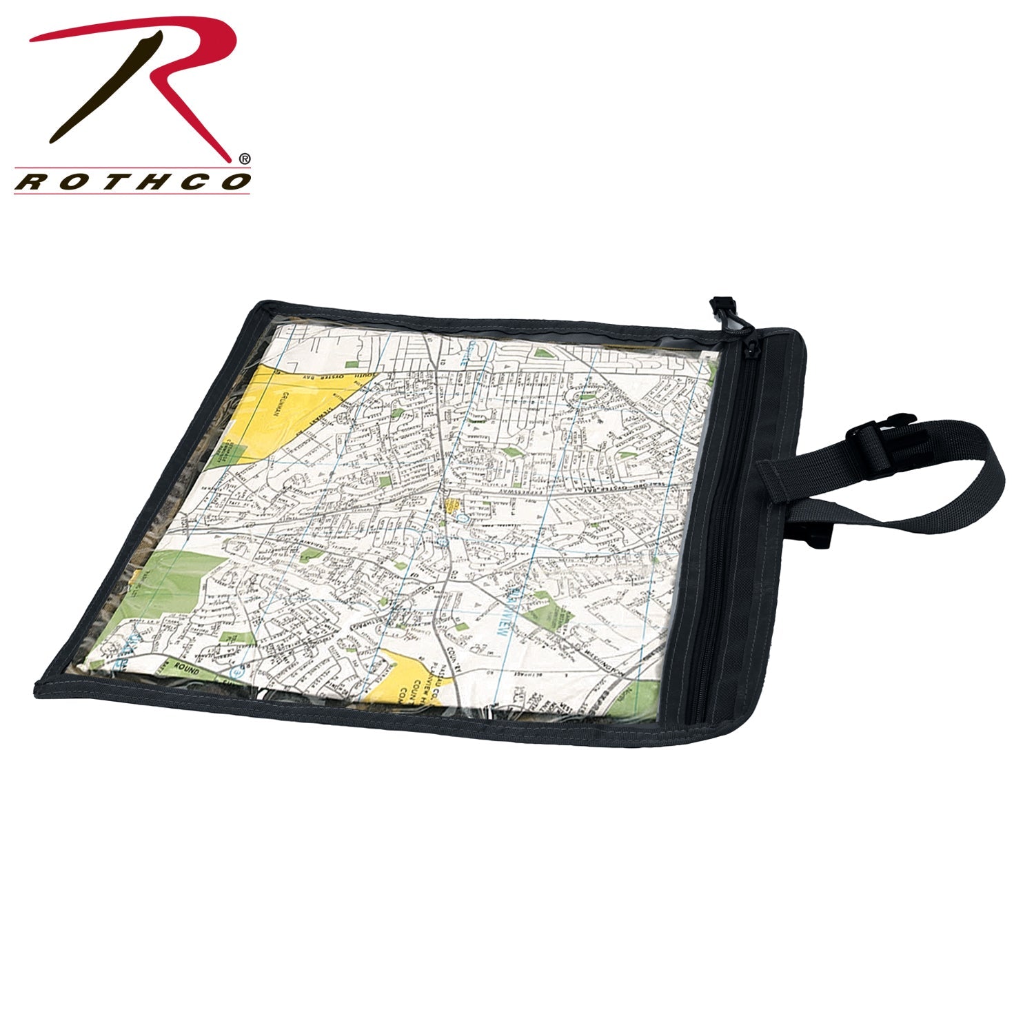 Rothco Map and Document Case Black - Get Tight Gear