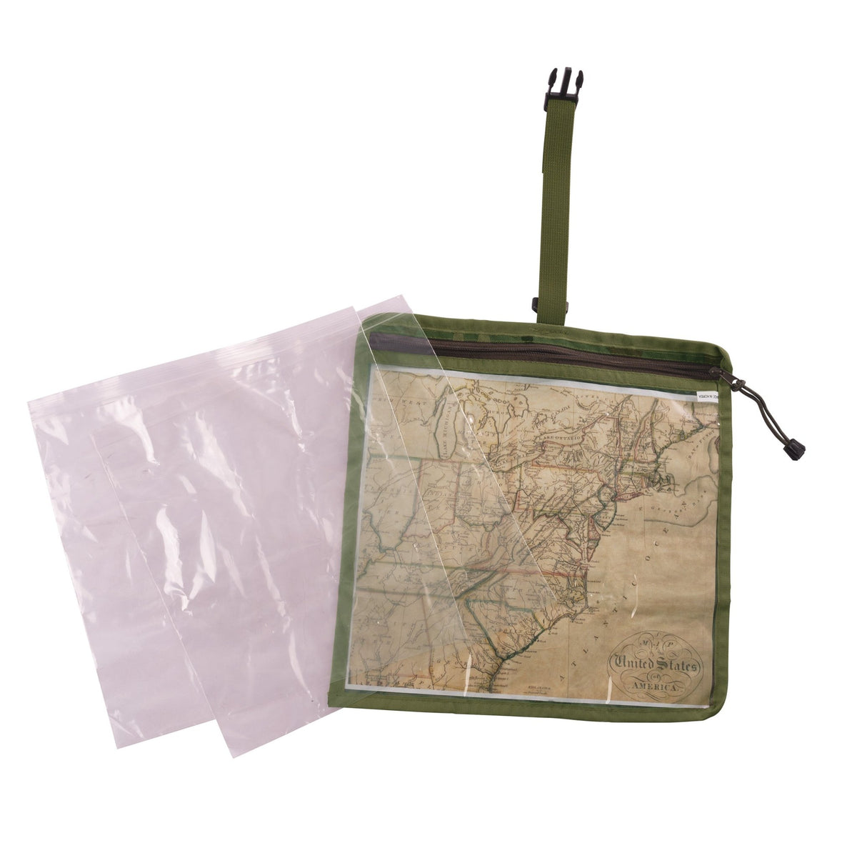 Rothco Map and Document Case Woodland Camo - Get Tight Gear