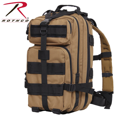 Rothco Medium Transport Pack Coyote Brown/Black - Get Tight Gear