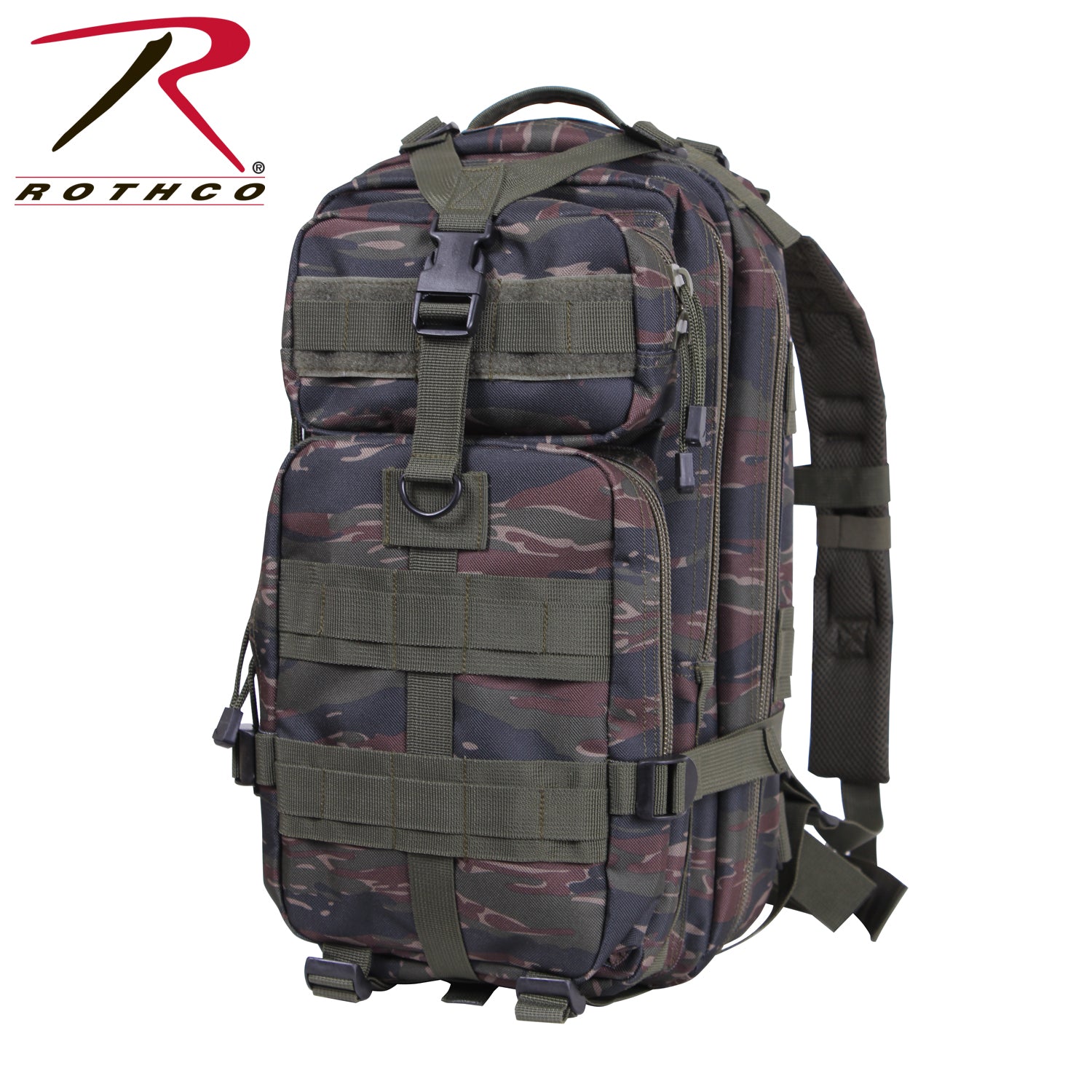 Rothco Medium Transport Pack Tiger Stripe Camo - Get Tight Gear