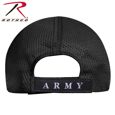 Rothco Mesh Back Army Tactical Cap Black Size One Size - Get Tight Gear
