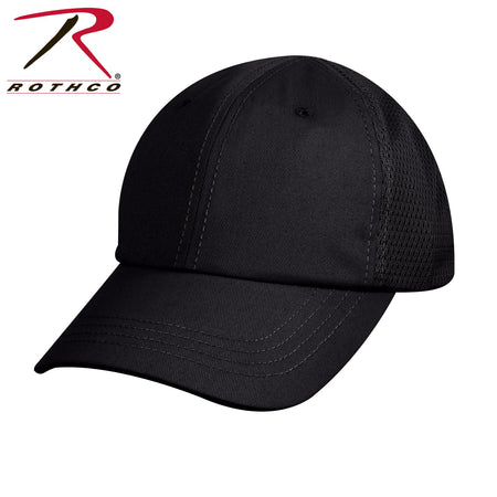 Rothco Mesh Back Tactical Cap Black Size One Size - Get Tight Gear