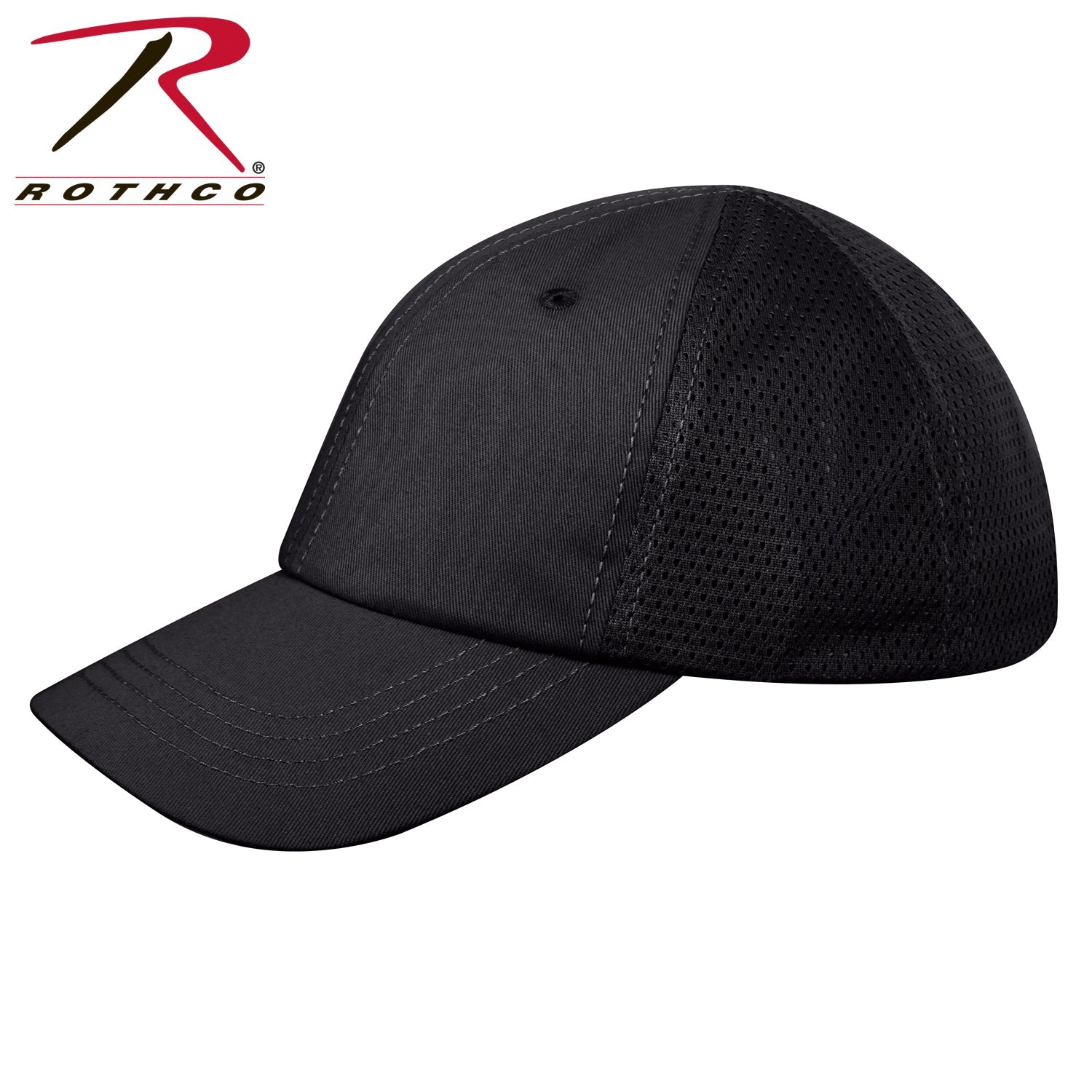 Rothco Mesh Back Tactical Cap Black Size One Size - Get Tight Gear
