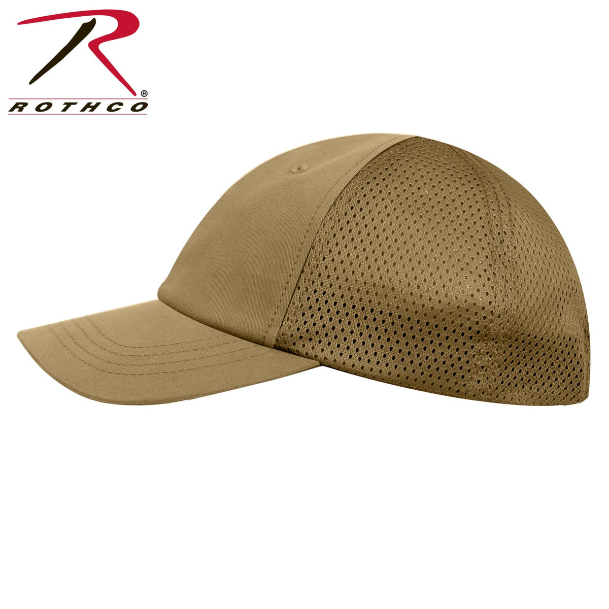 Rothco Mesh Back Tactical Cap Coyote Brown Size One Size - Get Tight Gear