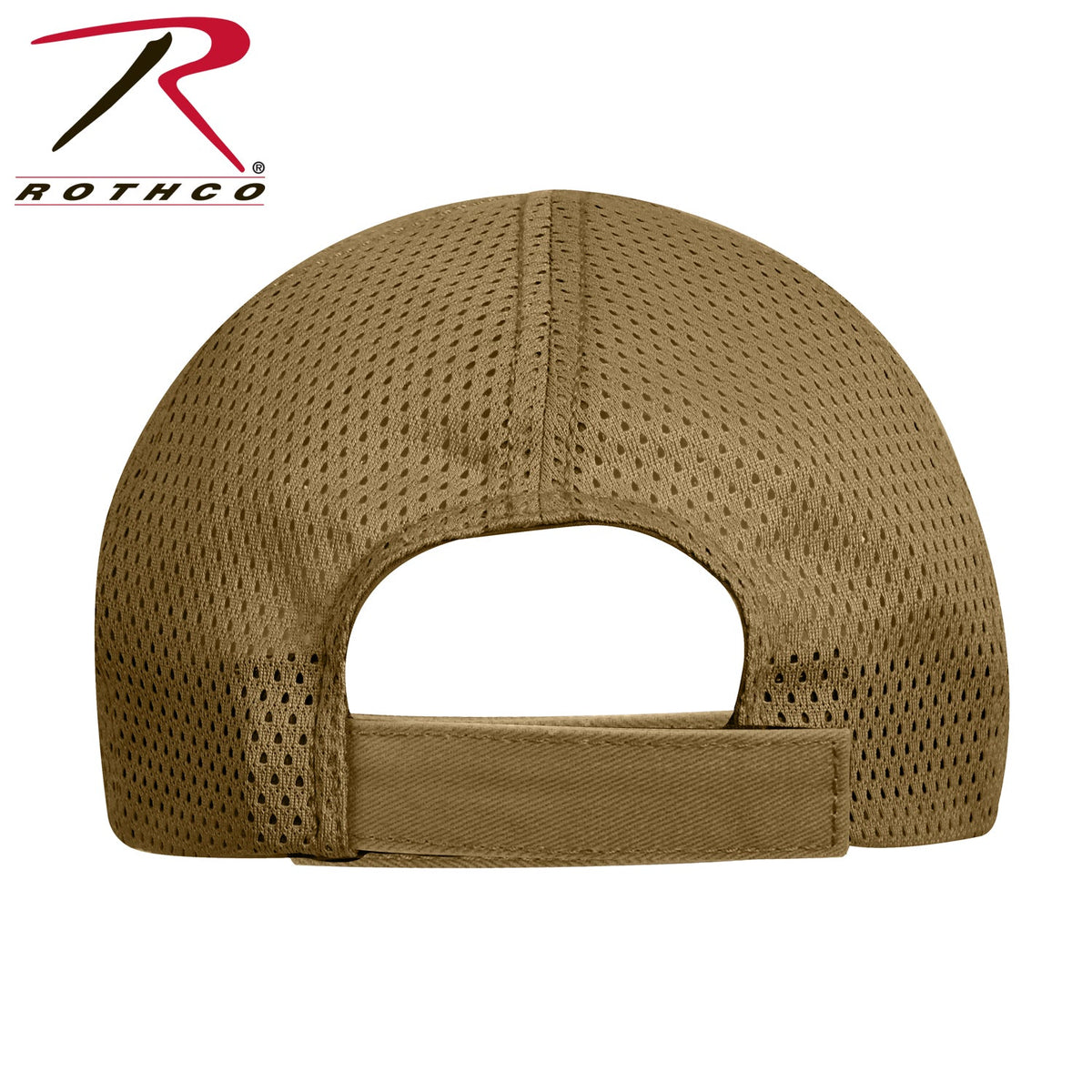 Rothco Mesh Back Tactical Cap Coyote Brown Size One Size - Get Tight Gear