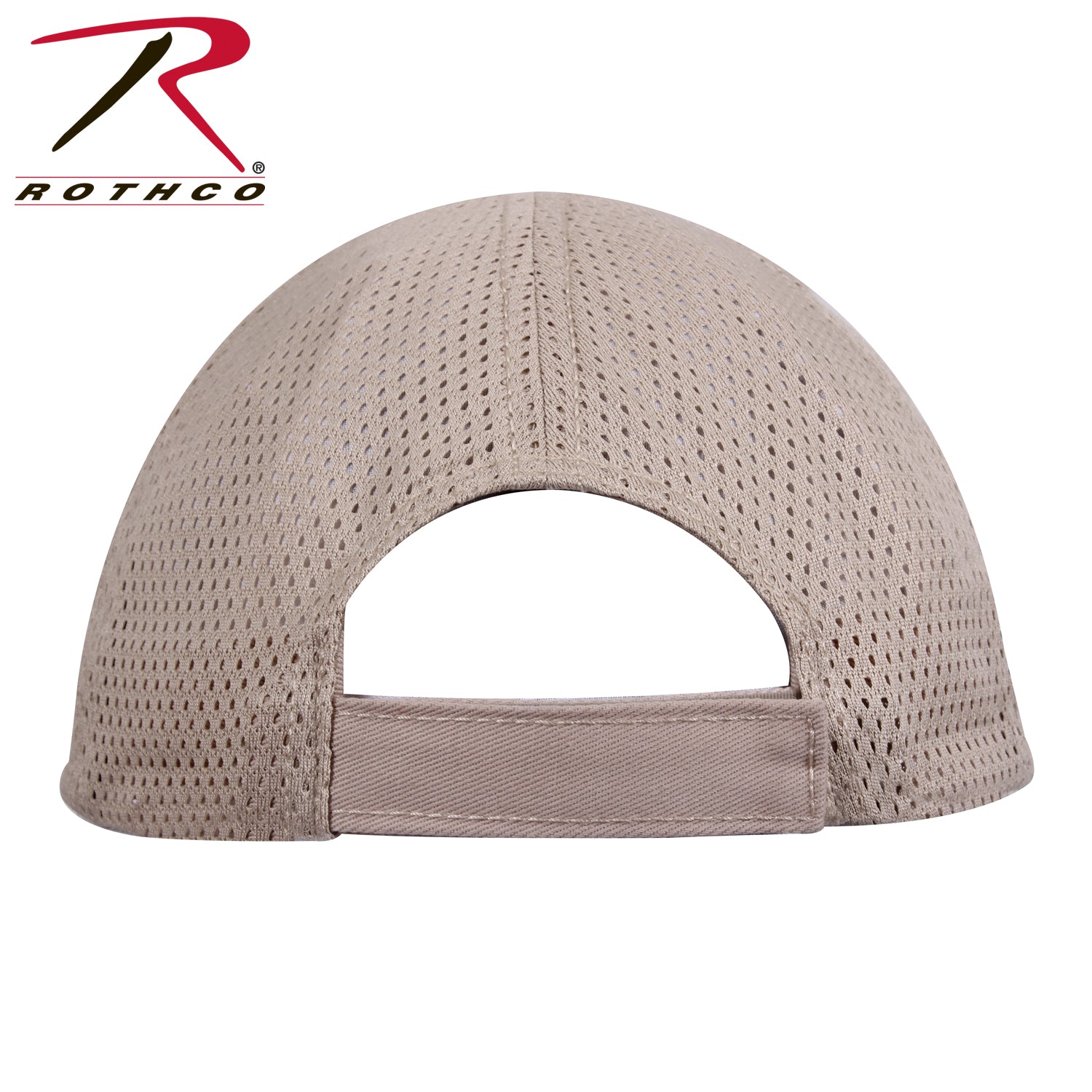 Rothco Mesh Back Tactical Cap Khaki Size One Size - Get Tight Gear