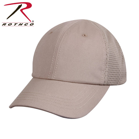 Rothco Mesh Back Tactical Cap Khaki Size One Size - Get Tight Gear