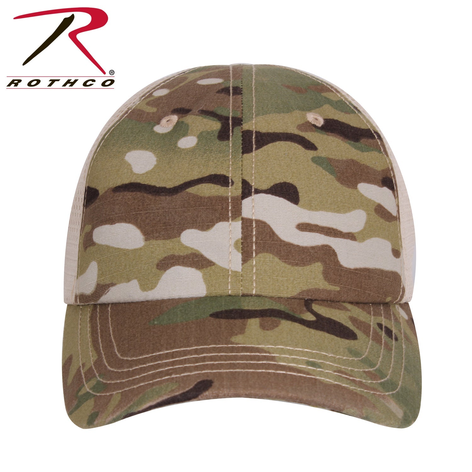 Rothco Mesh Back Tactical Cap MultiCam Size One Size - Get Tight Gear