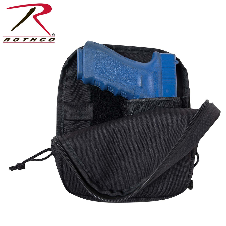 Rothco MOLLE Concealed Carry Pouch Black Size S - Get Tight Gear