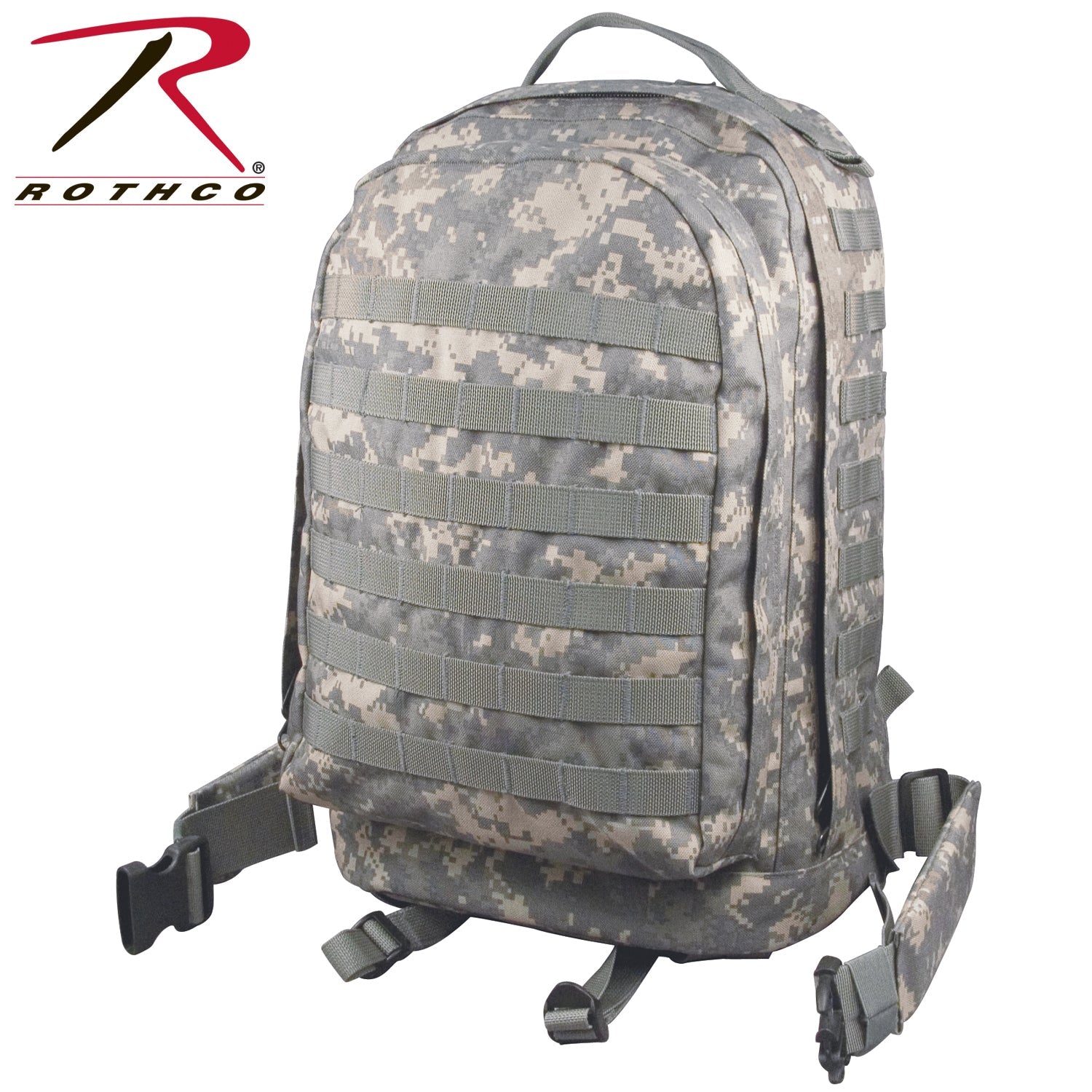 Rothco MOLLE II 3 - Day Assault Pack ACU Digital Camo - Get Tight Gear