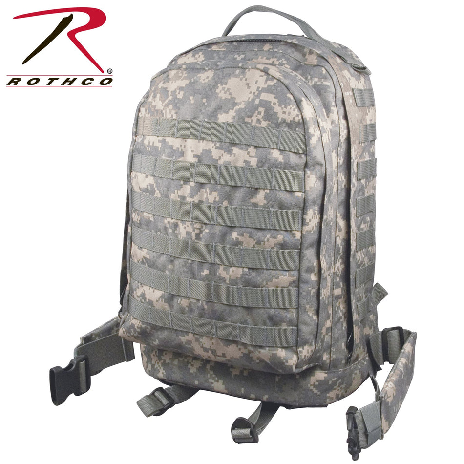 Rothco MOLLE II 3 - Day Assault Pack ACU Digital Camo - Get Tight Gear