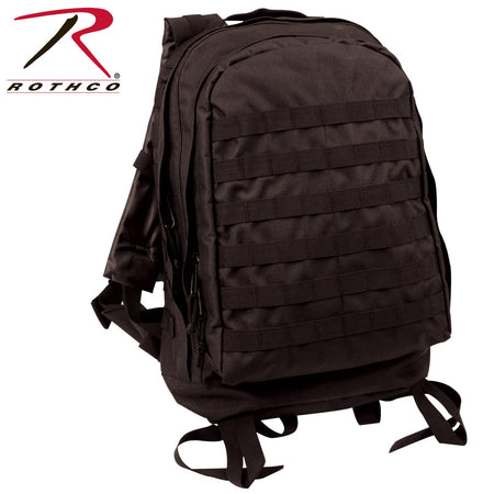 Rothco MOLLE II 3 - Day Assault Pack Black - Get Tight Gear