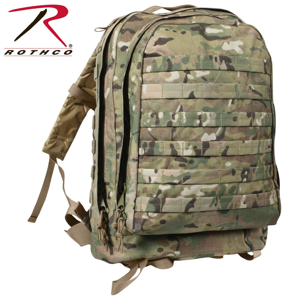 Rothco MOLLE II 3 - Day Assault Pack MultiCam - Get Tight Gear