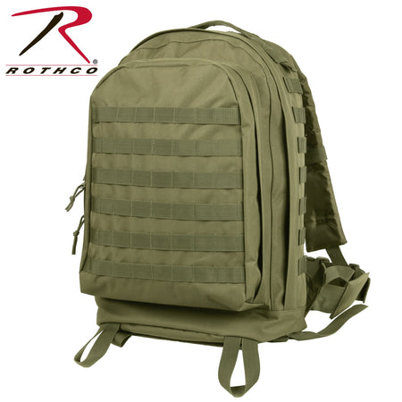 Rothco MOLLE II 3 - Day Assault Pack Olive Drab - Get Tight Gear