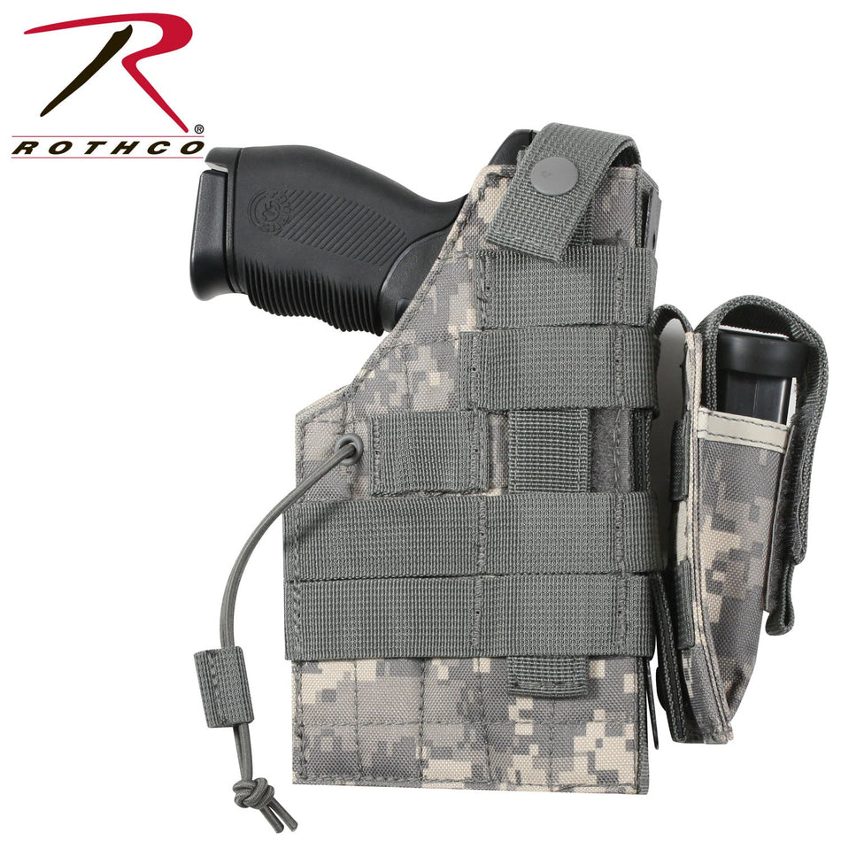 Rothco MOLLE Modular Ambidextrous Holster ACU Digital Camo - Get Tight Gear