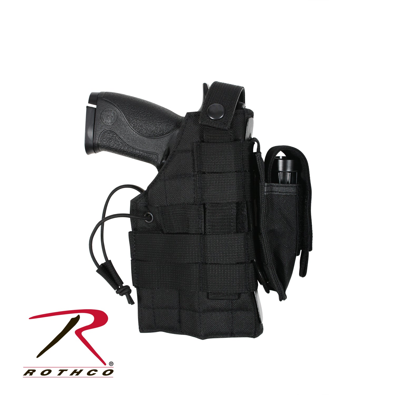 Rothco MOLLE Modular Ambidextrous Holster Black - Get Tight Gear