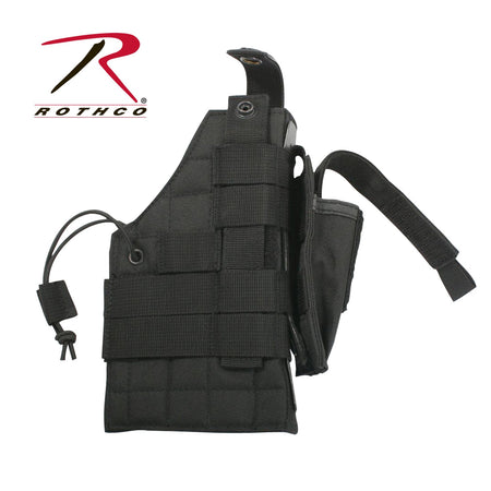 Rothco MOLLE Modular Ambidextrous Holster Black - Get Tight Gear