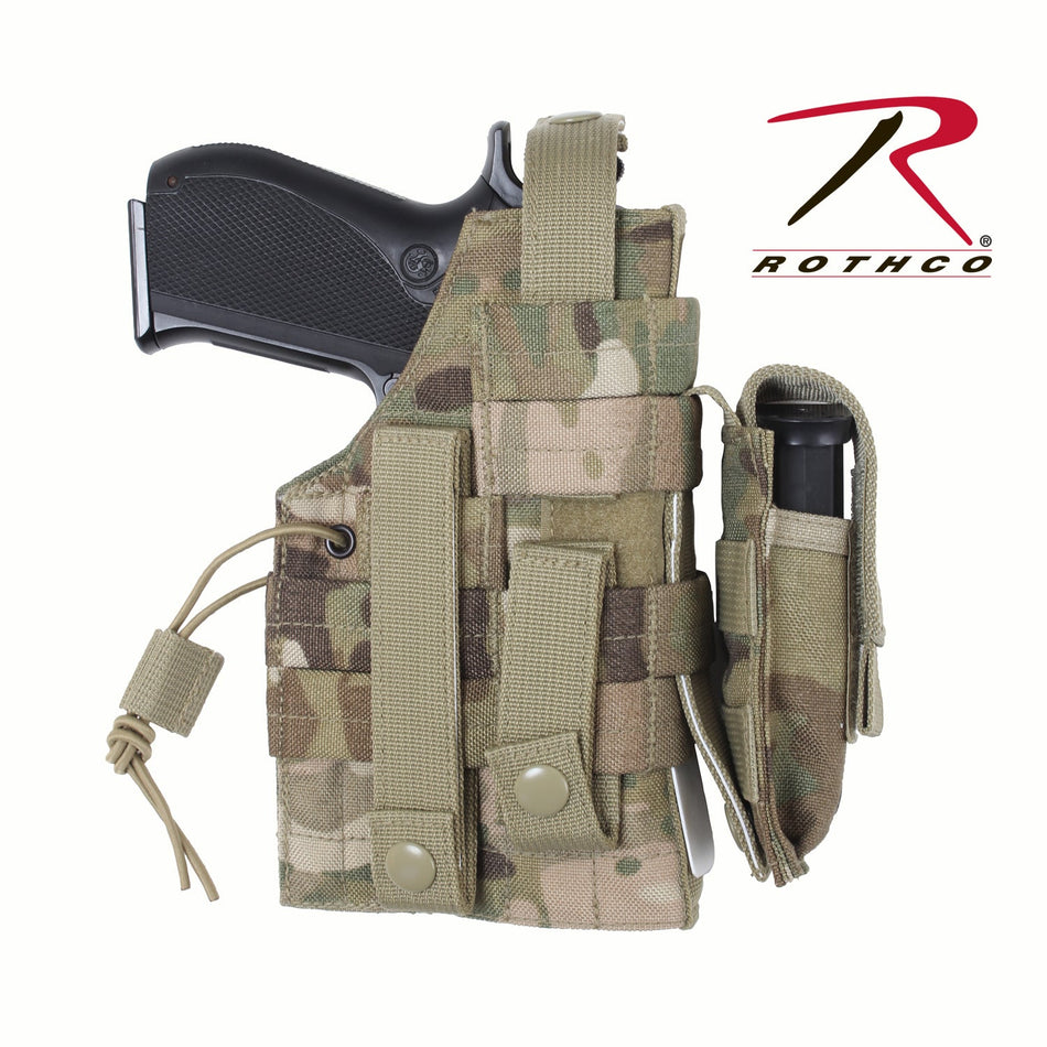 Rothco MOLLE Modular Ambidextrous Holster MultiCam - Get Tight Gear