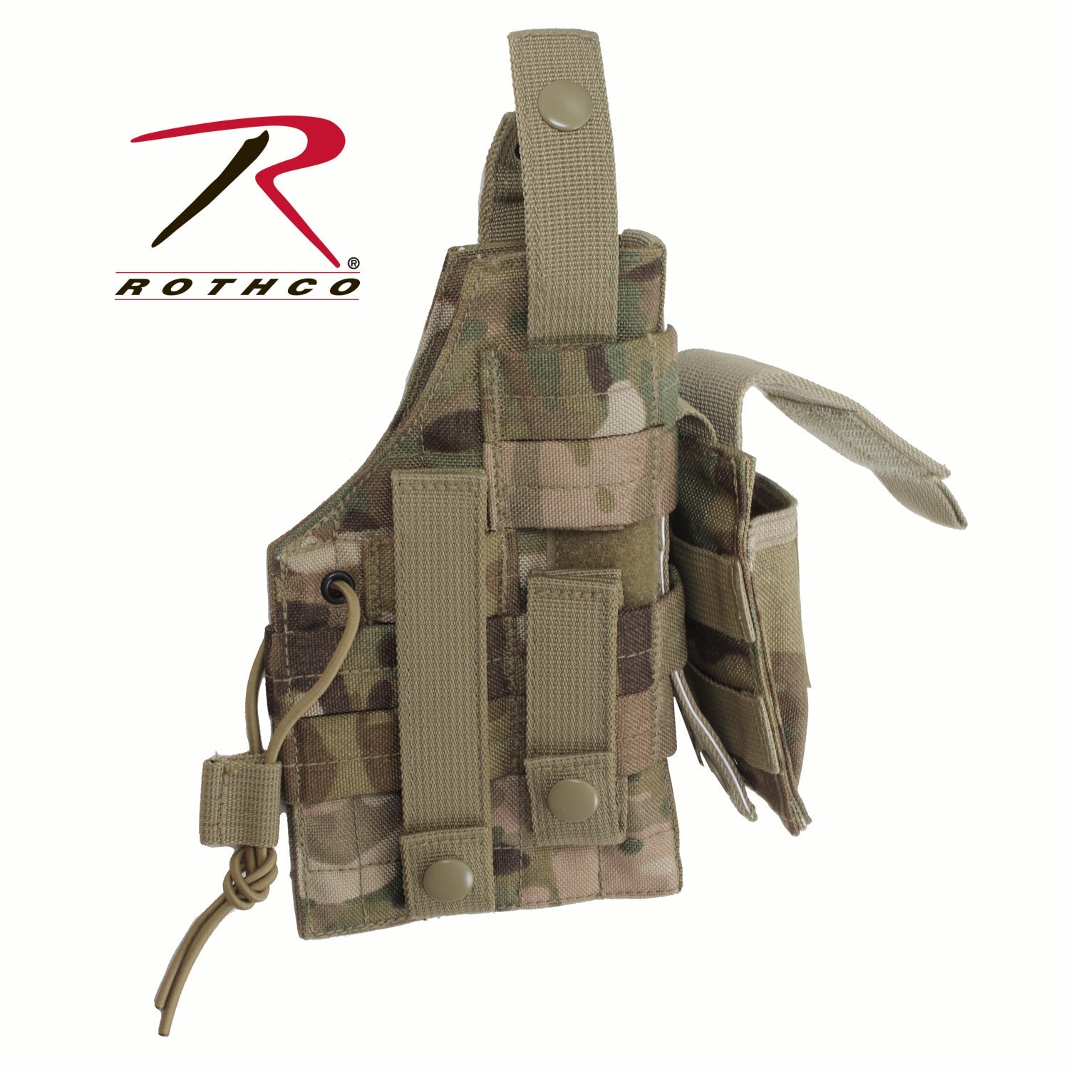 Rothco MOLLE Modular Ambidextrous Holster MultiCam - Get Tight Gear