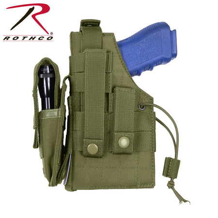 Rothco MOLLE Modular Ambidextrous Holster Olive Drab - Get Tight Gear