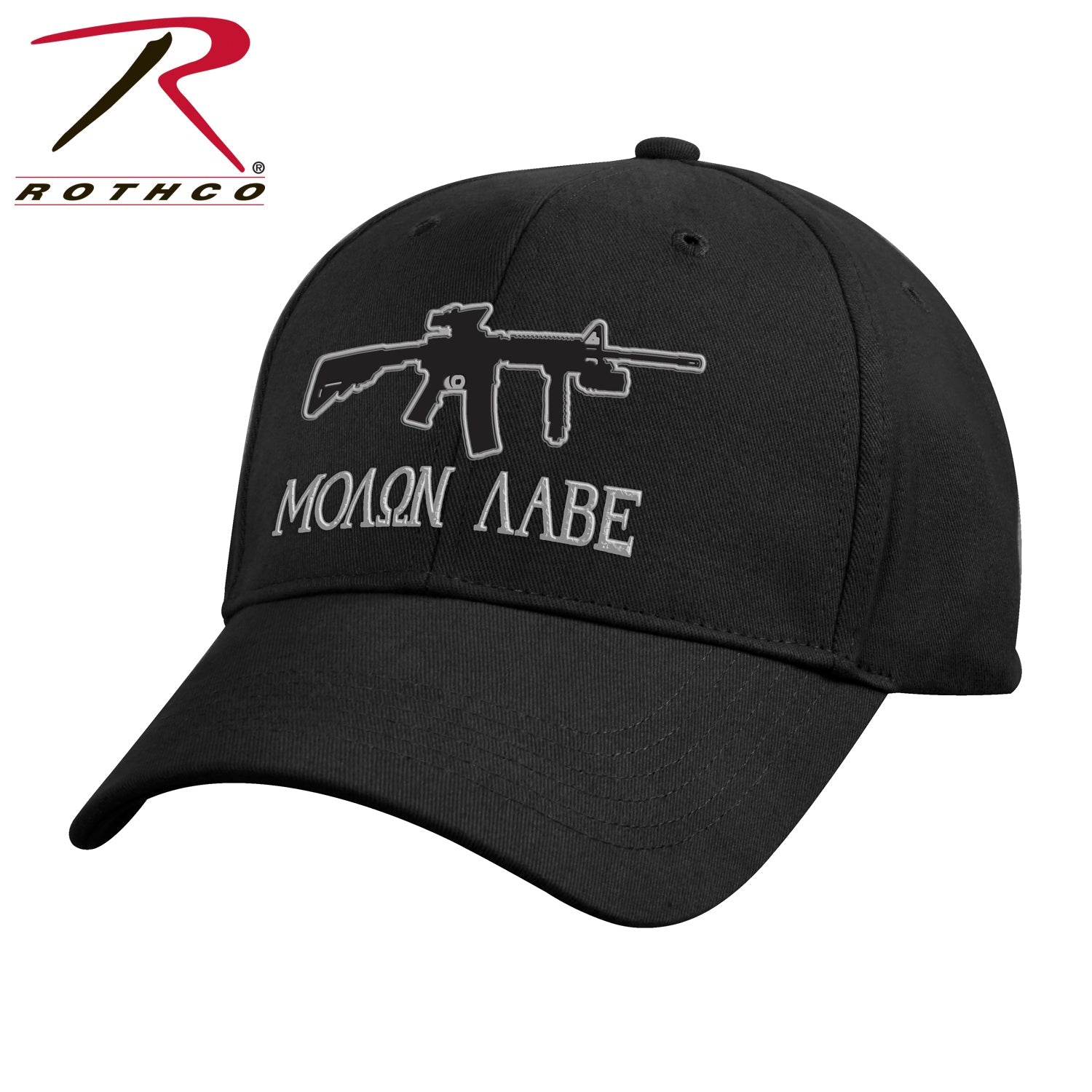 Rothco Molon Labe Deluxe Low Profile Cap Black Size One Size - Get Tight Gear