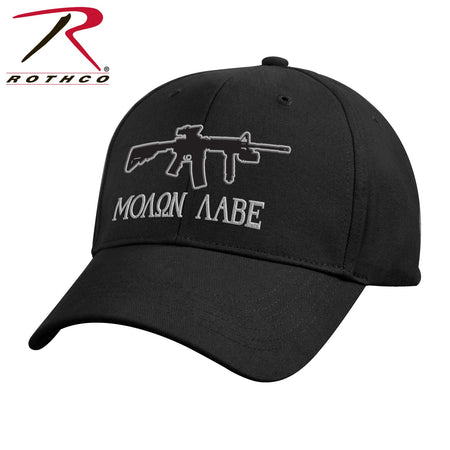 Rothco Molon Labe Deluxe Low Profile Cap Black Size One Size - Get Tight Gear