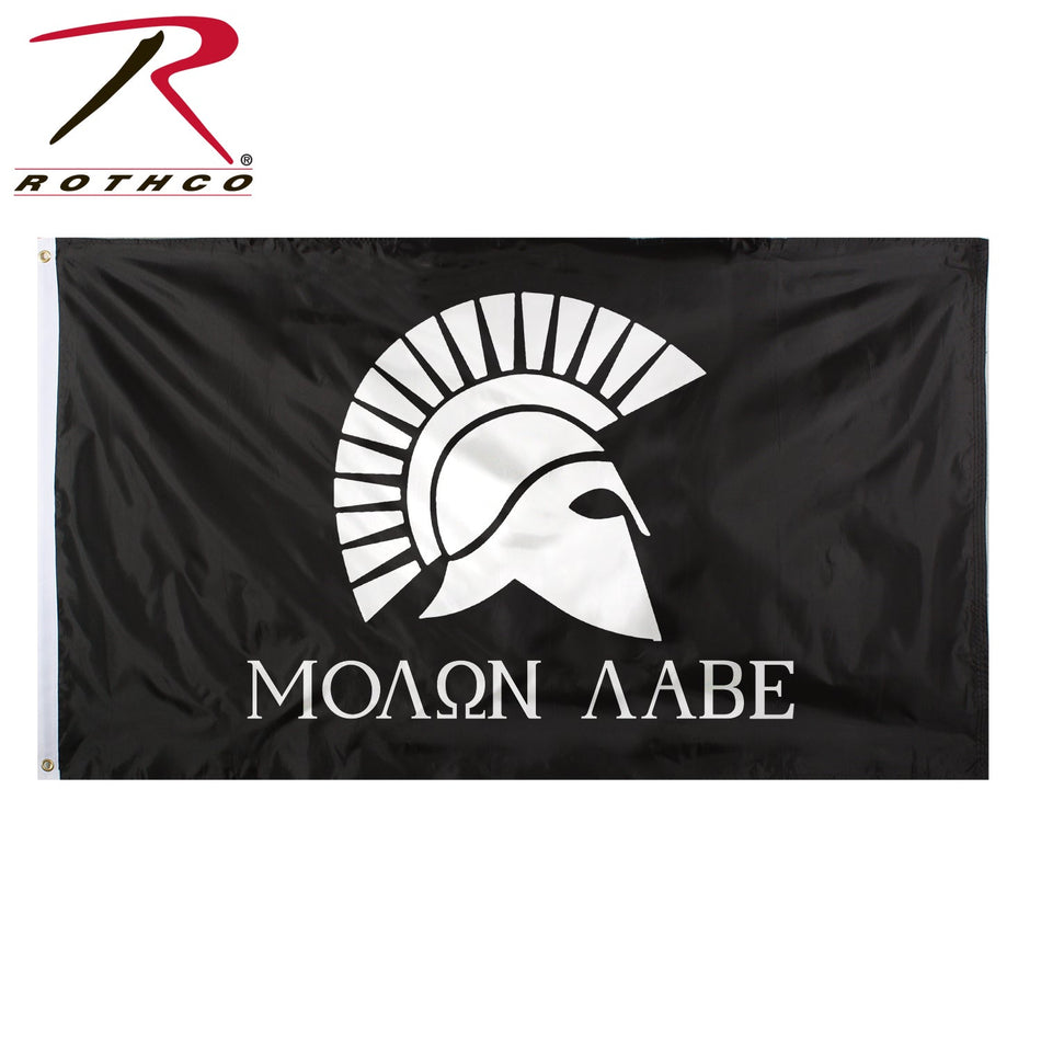 Rothco Molon Labe Flag Size 3' x 5' - Get Tight Gear