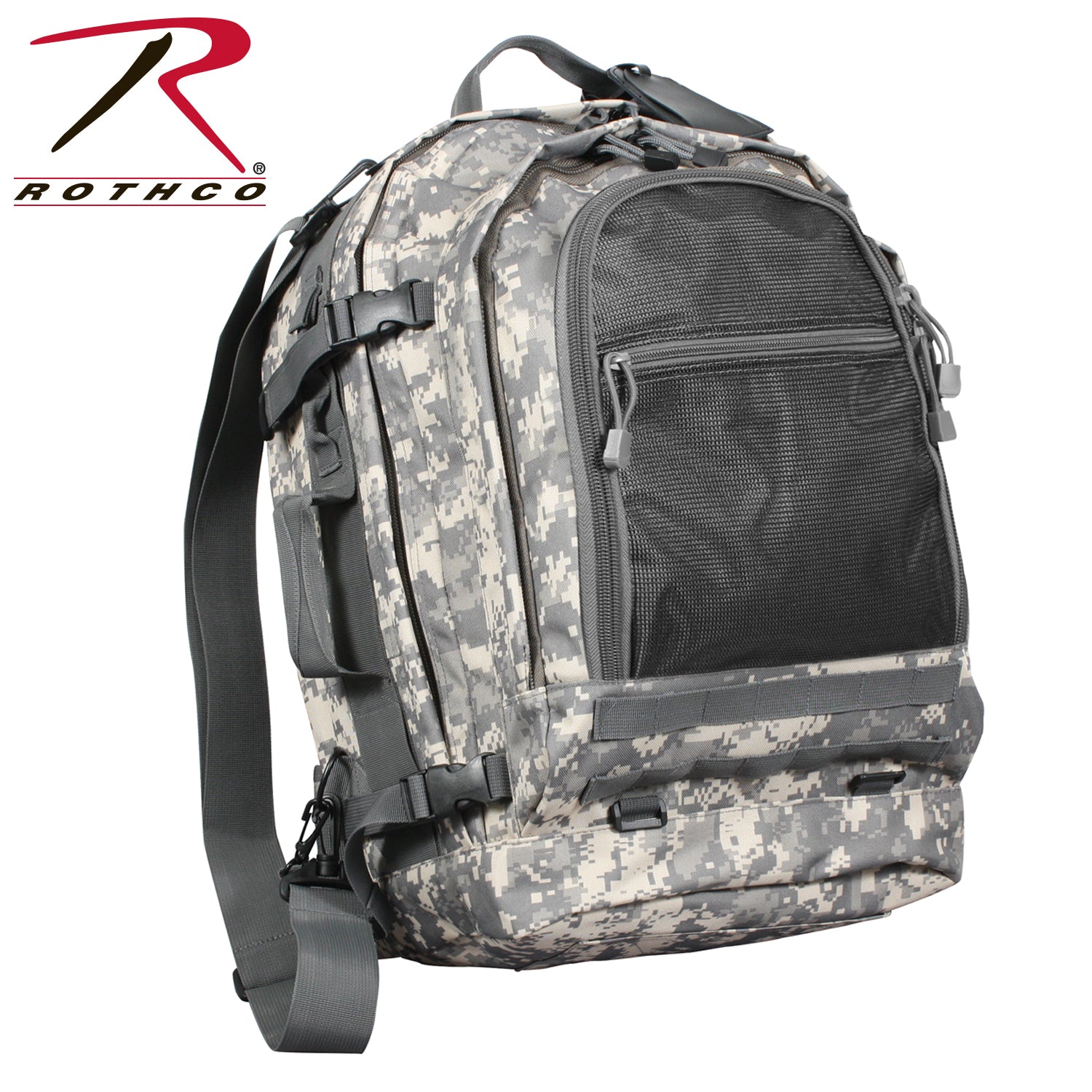 Rothco Move Out Tactical Travel Backpack ACU Digital Camo - Get Tight Gear