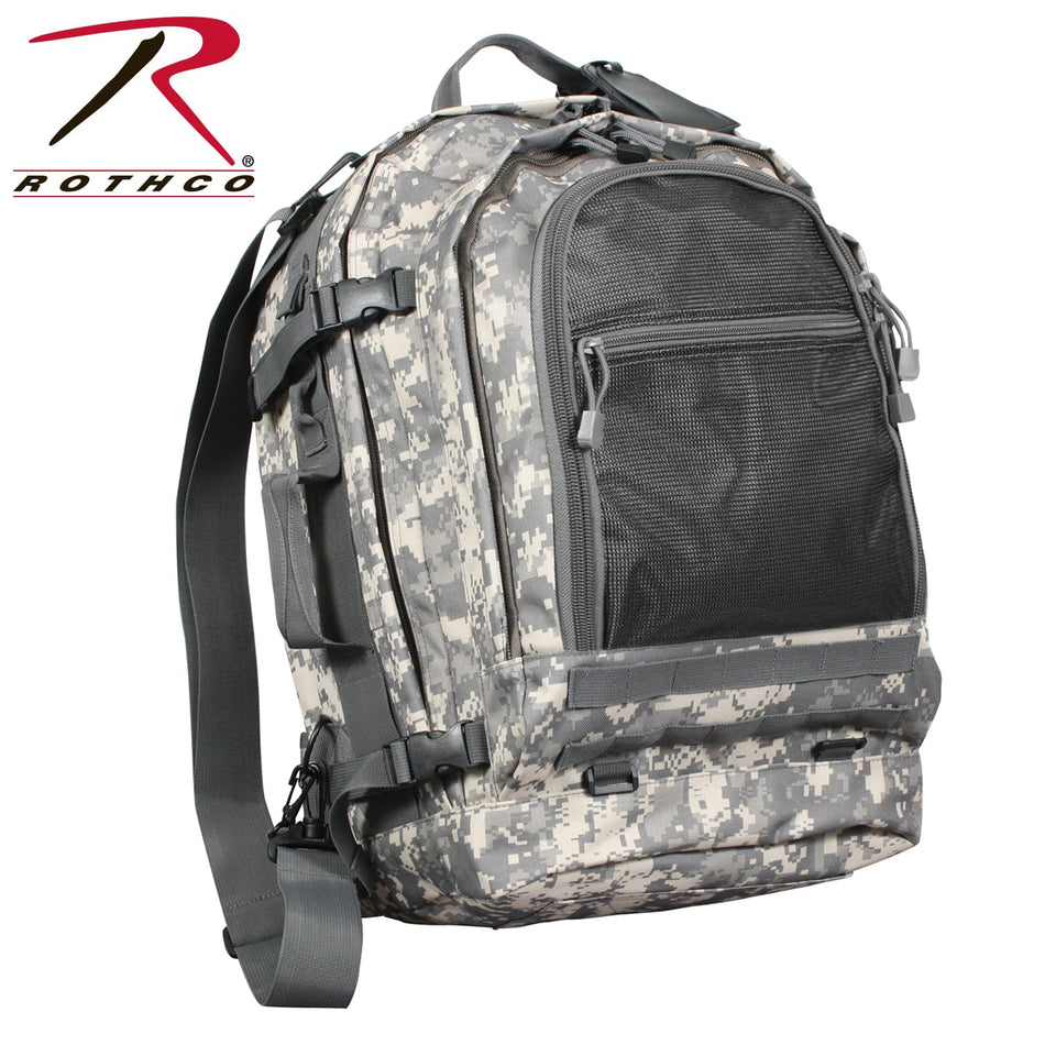Rothco Move Out Tactical Travel Backpack ACU Digital Camo - Get Tight Gear