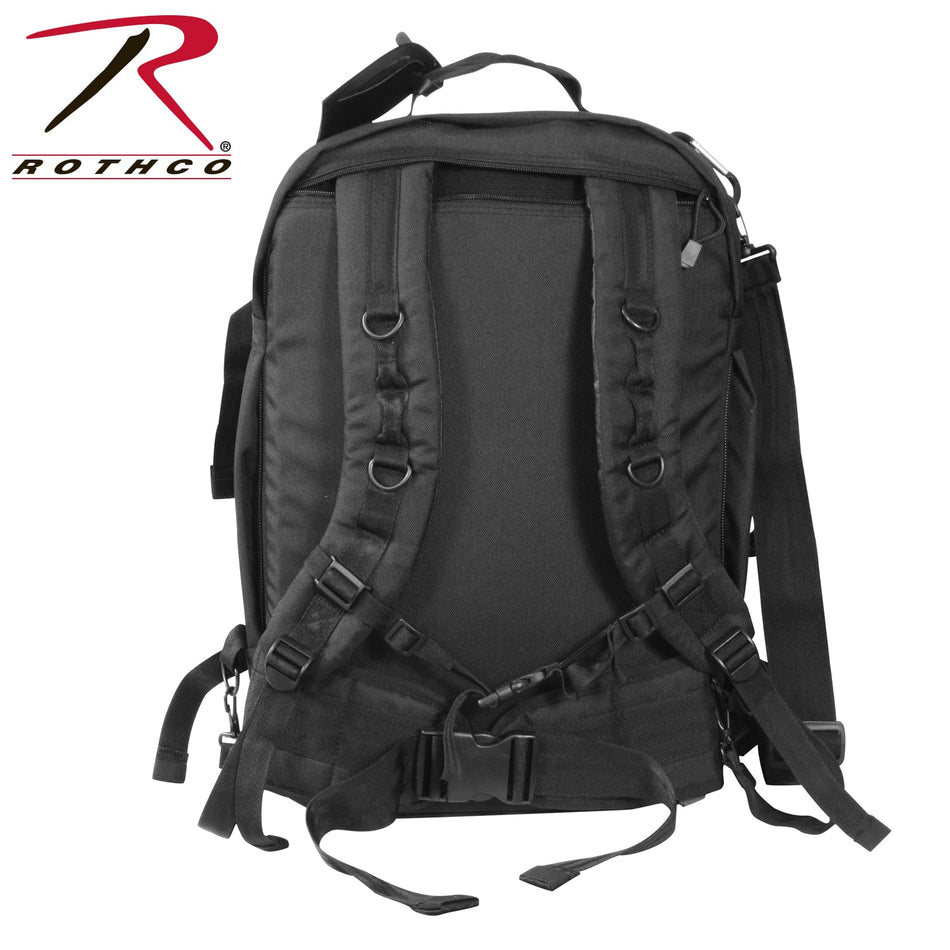 Rothco Move Out Tactical Travel Backpack Black - Get Tight Gear