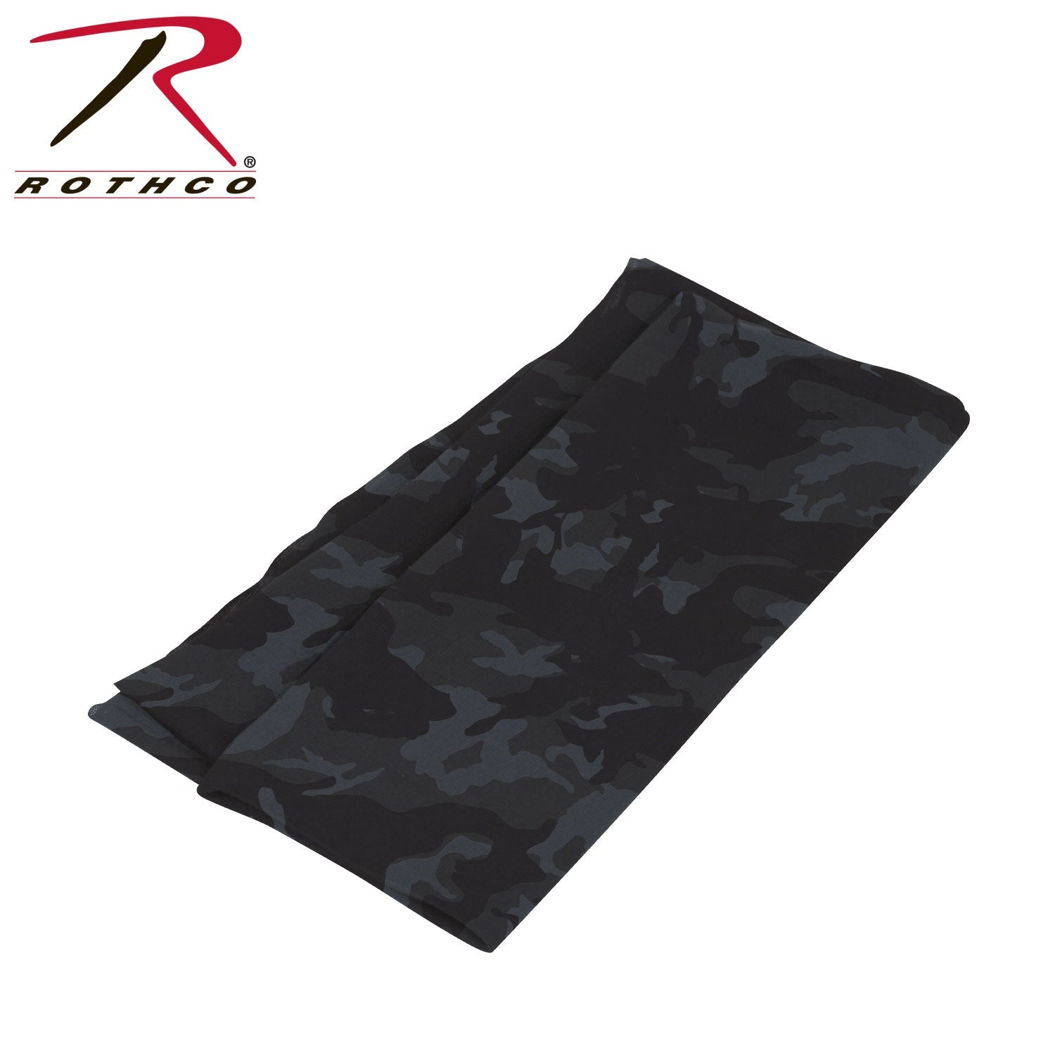 Rothco Multi - Use Neck Gaiter and Face Covering Tactical Wrap Black Camo Size One Size - Get Tight Gear