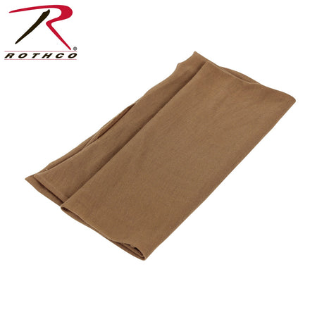 Rothco Multi - Use Neck Gaiter and Face Covering Tactical Wrap Coyote Brown Size One Size - Get Tight Gear