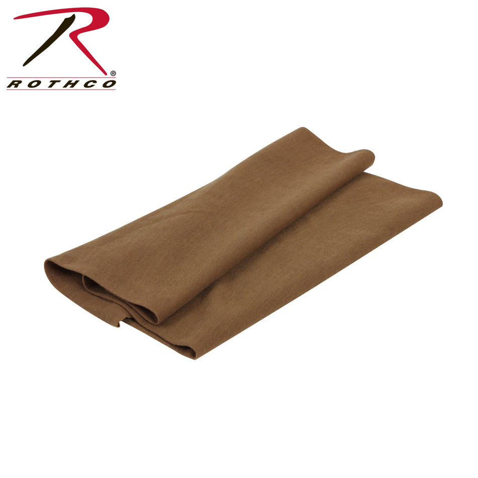 Rothco Multi - Use Neck Gaiter and Face Covering Tactical Wrap Coyote Brown Size One Size - Get Tight Gear